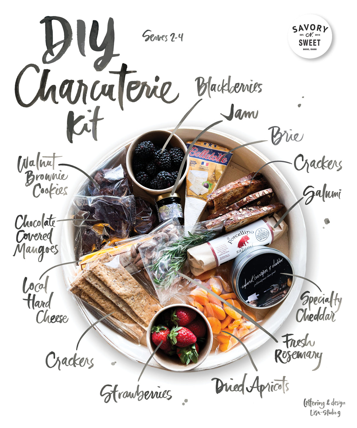 DIY Charcuterie Box Kit